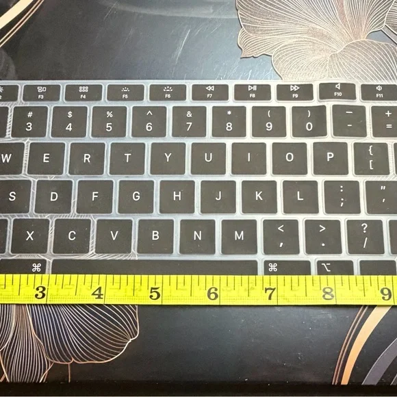 Clear Keyboard Cover with Black Keys - Picture 5 of 5